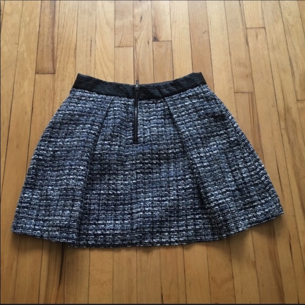Tweed Pleated Skirt - Picture 2 of 2